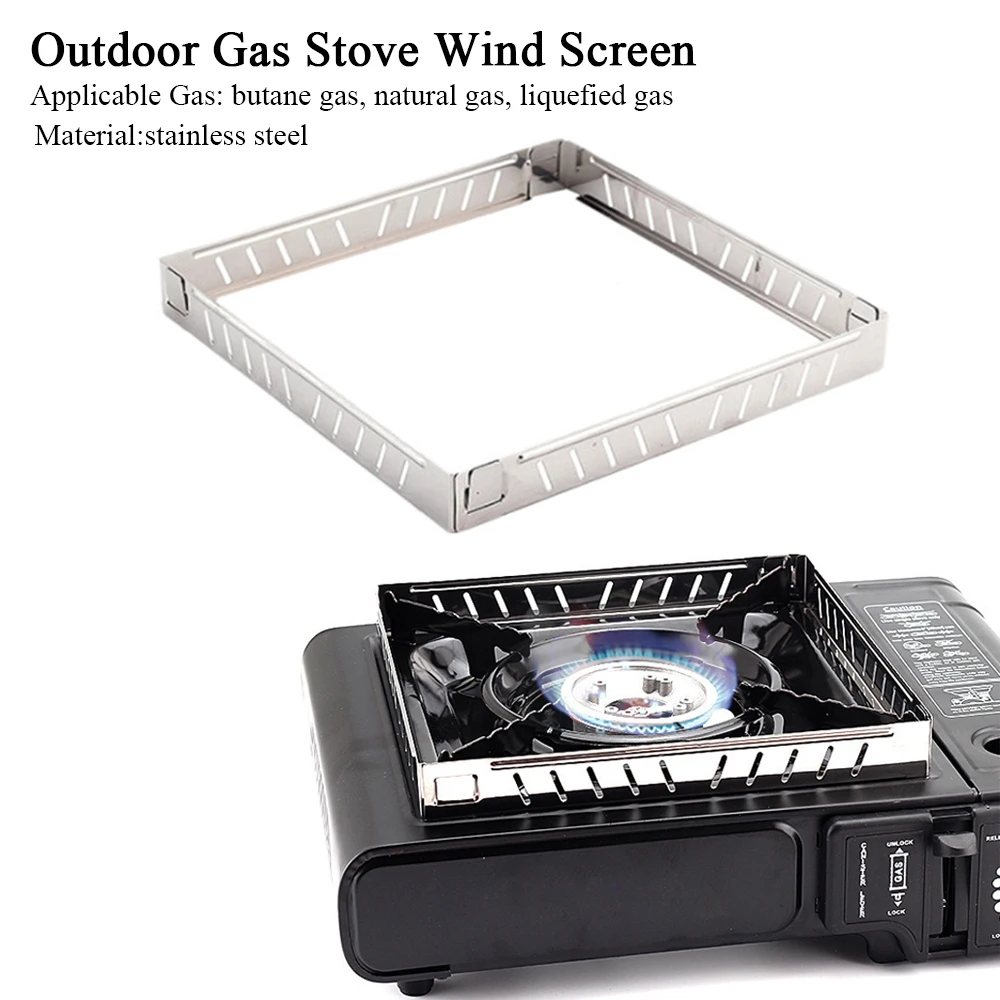 Outdoor Gas Stove Wind Screen  - Outdoor Gas Camping Oven recension och pris