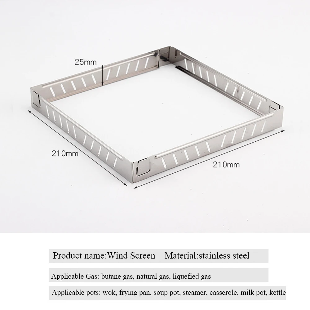 Outdoor Gas Stove Wind Screen  - Outdoor Gas Camping Oven recension och pris