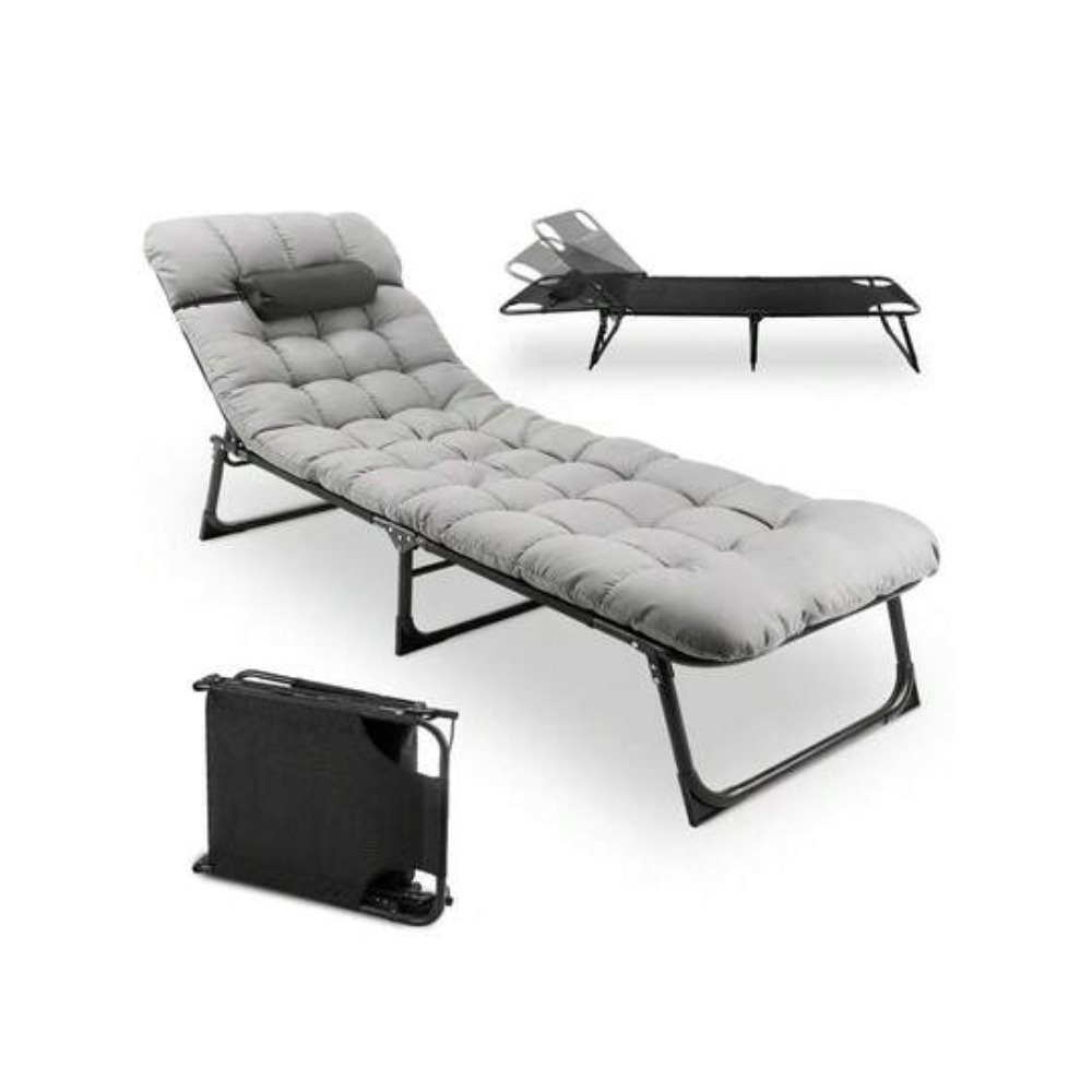 Heavy Duty Folding Camping Cot - Outdoor Camping Cot recension och pris