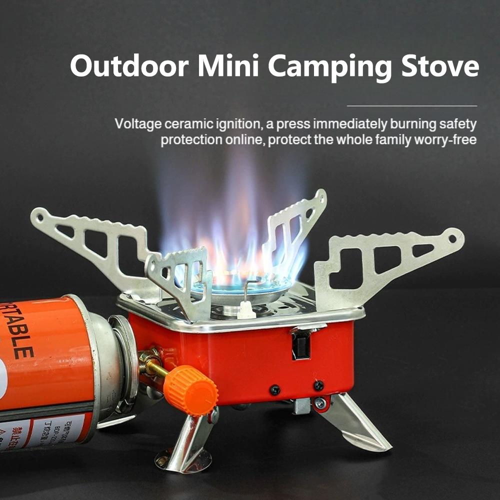 Portable Foldable Windproof Ca - Outdoor Gas Camping Oven recension och pris