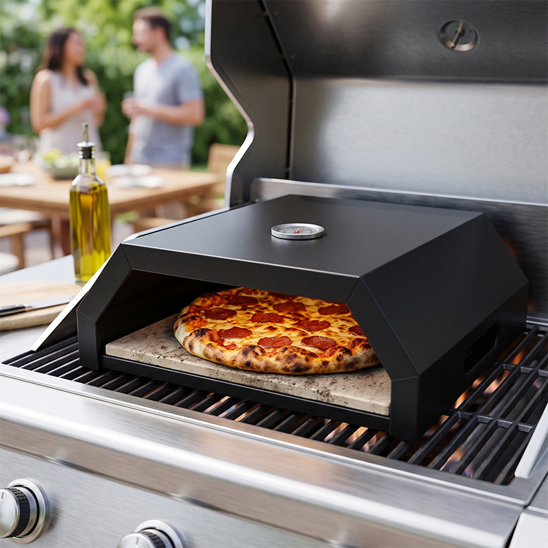 12 Inch Portable Gas‑Powered P - Outdoor Gas Camping Oven recension och pris