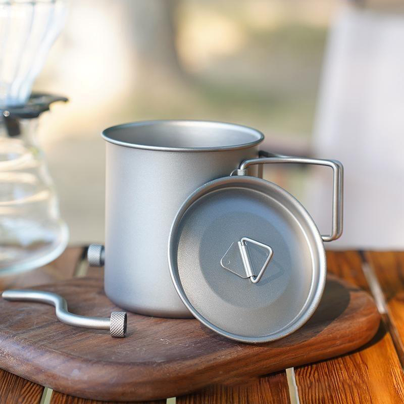 Pure Titanium Gooseneck Pour O - Outdoor Camping Kettle recension och pris