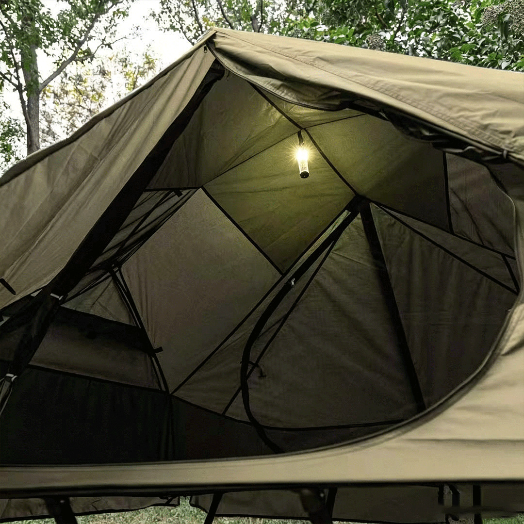 Lightweight Elevated Camping B - Outdoor Camping Cot recension och pris