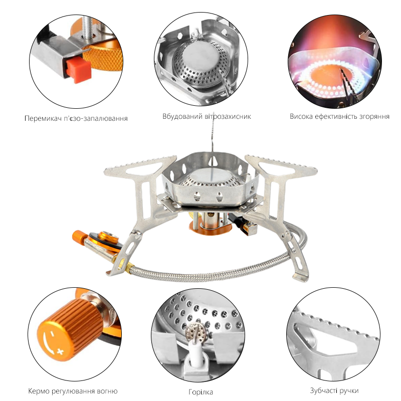 TARKA 3800W Camping Gas Stove  - Outdoor Gas Camping Oven recension och pris