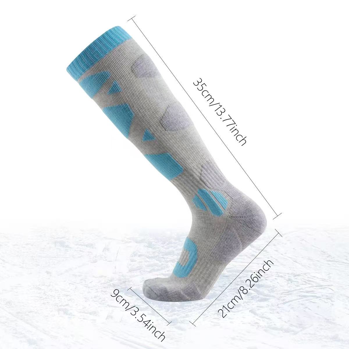 Thermal Winter Ski Socks Thick - Outdoor Camping Winter recension och pris