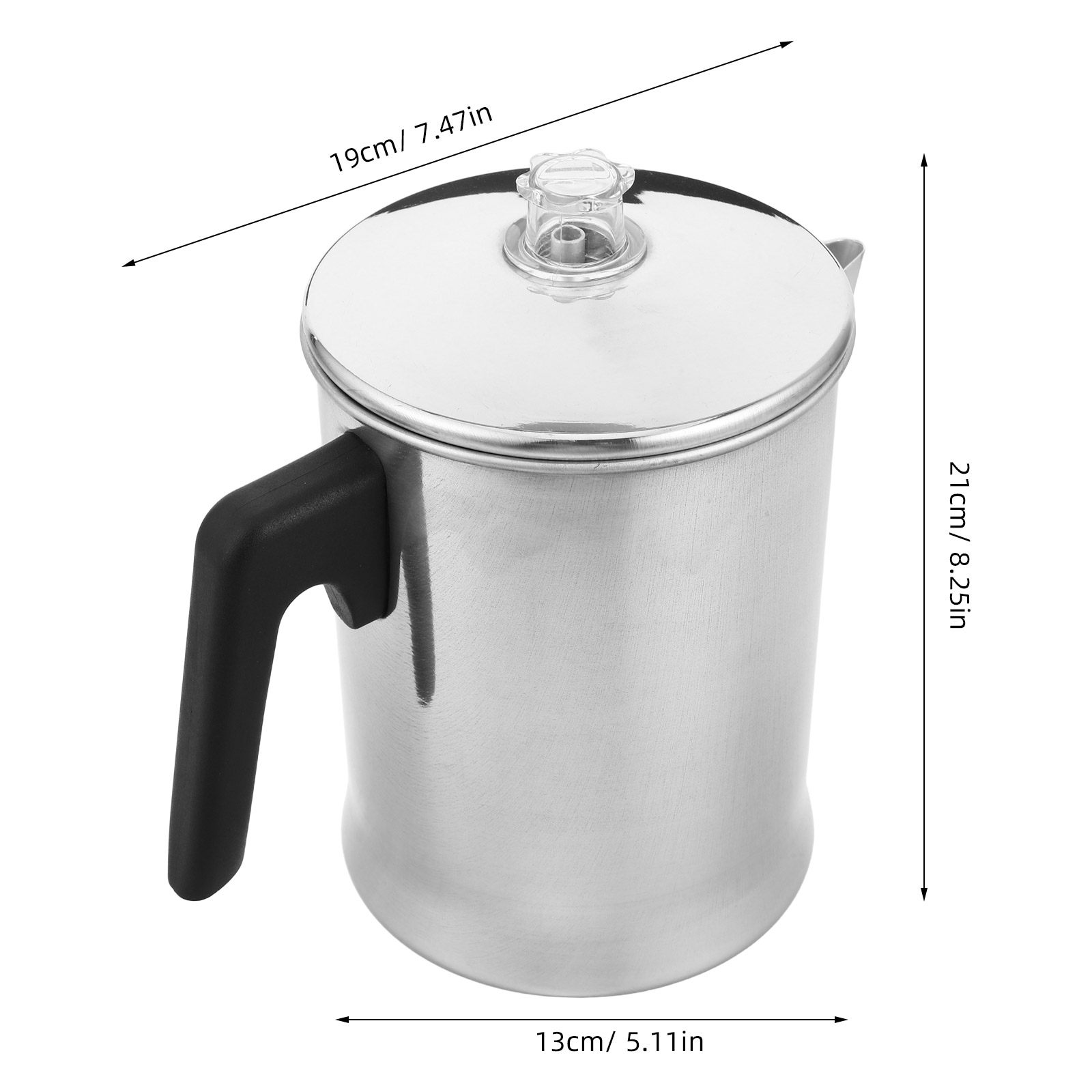 Camping Coffee Pot Aluminum Pe - Camp Percolator Coffee recension och pris