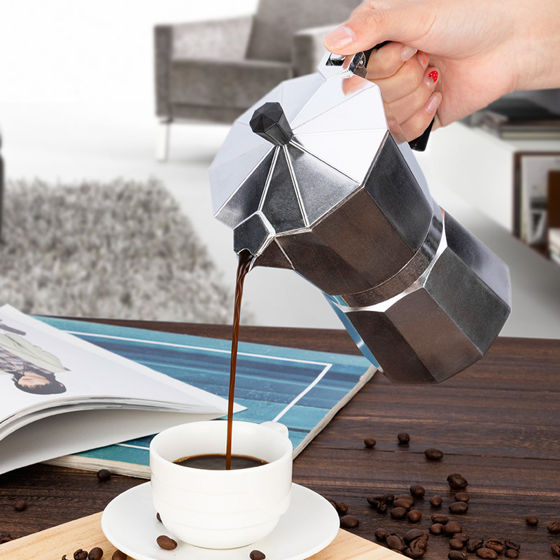 Aluminum Coffee Kettle Latte P - Camp Percolator Coffee recension och pris