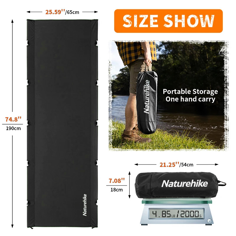 Naturehike XJC05 Camping Foldi - Outdoor Camping Cot recension och pris