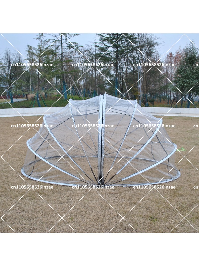 Durable 8-Person Transparent D - Outdoor Camping Winter recension och pris