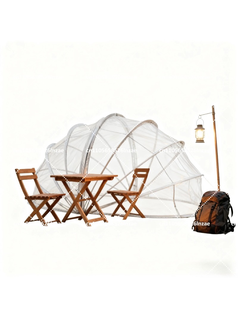 Durable 8-Person Transparent D - Outdoor Camping Winter recension och pris