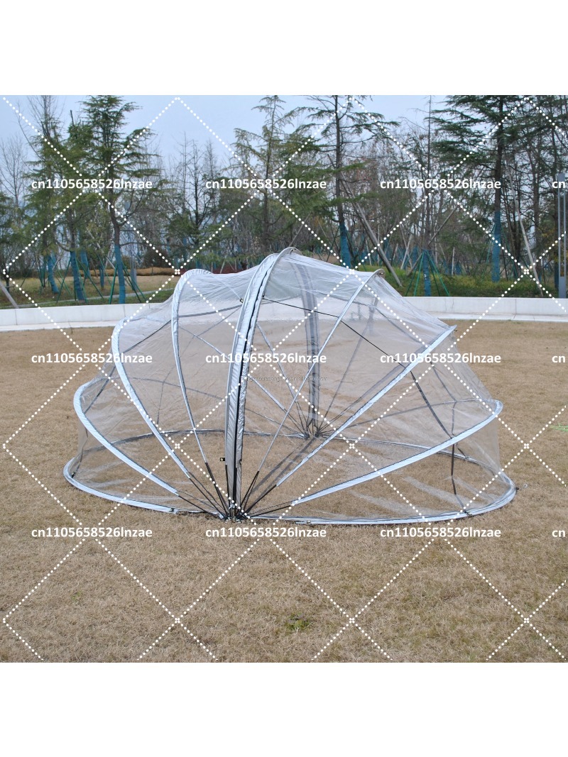 Durable 8-Person Transparent D - Outdoor Camping Winter recension och pris